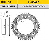 Звезда задняя SS 1-3547-48 48x520