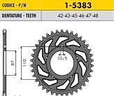 Звезда задняя SS 1-5383-47 47x530