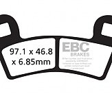 Тормозные колодки EBC FA456R