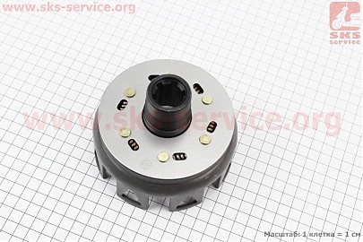 Сцепления &mdash; корзина d-25mm Тип 3 + подшипник 6202