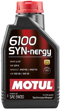 Масло моторне Technosynthese д/авто 838311/6100 SYN-NERGY SAE 5W30 (1L)/107970