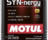 Масло моторное Technosynthese д/авто 838311/6100 SYN-NERGY SAE 5W30 (1L)/107970