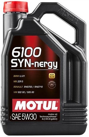 Масло моторне Technosynthese д/авто 838350/6100 SYN-NERGY SAE 5W30 (4L)/107971