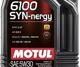 Масло моторное Technosynthese д/авто 838350/6100 SYN-NERGY SAE 5W30 (4L)/107971