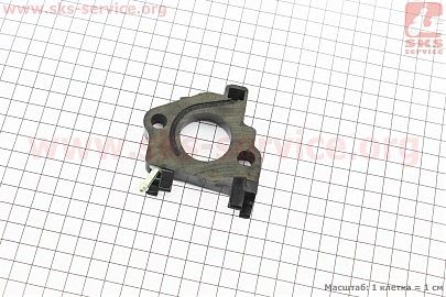 Прокладка впускного колектора 182F/188F/190F d-30mm, (текстоліт), Тип 1