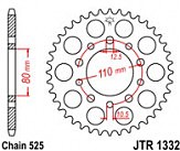 Звезда задняя JT JTR1332.40ZBK 40x525