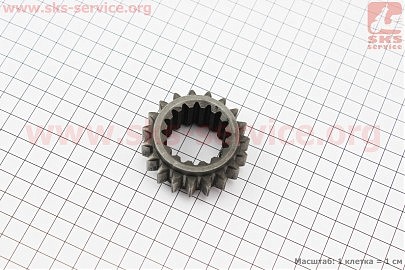 Шестерня Z-16/19 Xingtai 120/220
