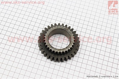 Шестерня первинного вала Z-31/32 Jinma 200/204/240/244 (184.31.102)