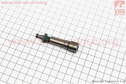 Ремонтний комплект паливного насоса (плунжерна пара) d-7,5mm R190N/R195NM