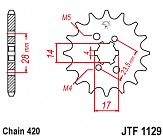 Звезда передняя JT JTF1129.12 12x420