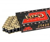 Приводная цепь 428 HPO Gold & Black JT JTC428HPOGB136SL 136x428