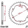Звезда задняя JT JTR761.41 41x525