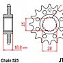 Зірка передня JT JTF704.16RB 16x525