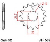 Звезда передняя JT JTF565.15RB 15x520