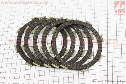 Диск зчеплення к-кт 5шт