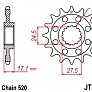 Звезда передняя JT JTF748.15 15x520