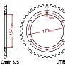 Звезда задняя JT JTR1346.43 43x525