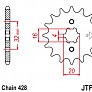 Звезда передняя JT JTF1550.13 13x428