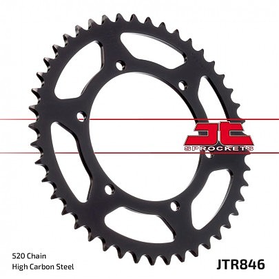 Зірка задня JT JTR846.43 43x520