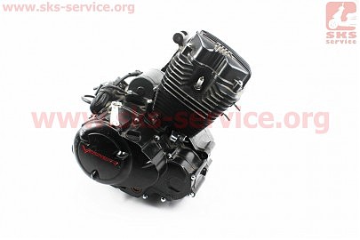Двигатель мотоциклетный в сборе CGB-200cc (без кикстартерного типа)