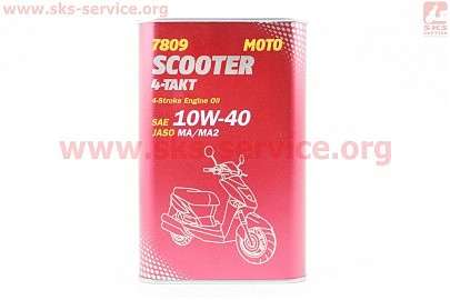 Масло 4T 10W-40 — синтетическое скутерное "SCOOTER", 1L