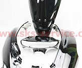Honda DIO AF-34 пластик - к-кт крашеные 5 деталей (голова под диск. тормоз), ЧЕРНЫЙ