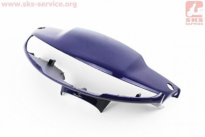 УЦЕНКА (трещина, см.фото), Honda DIO AF-27 пластик — руля передний "голова", темно-СИНИЙ