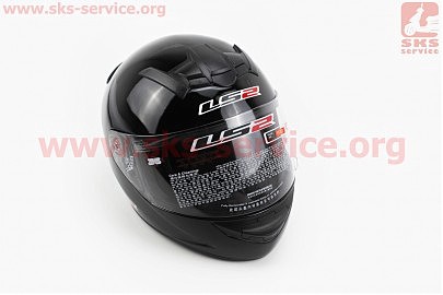 Шлем закрытый ROOKIE SOLID FF352 XL — ЧЕРНЫЙ