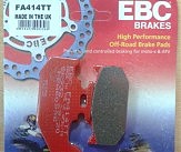 Гальмівні колодки EBC FA414TT