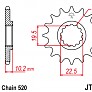 Звезда передняя JT JTF432.15 15x520