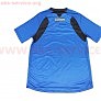 Футболка (Джерсі) чоловіча L-(Polyester 80% / Spandex 20%), короткі рукави, вільний крій, синьо-чорна, НЕ оригінал