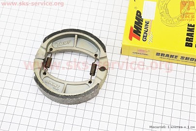 Гальмівні колодки барабан Suzuki AD50, D=90mm