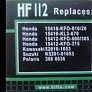 Фільтр масляний HIFLO HF112
