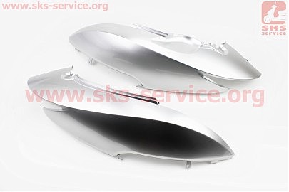 Honda DIO AF-62/68 пластик — верхній бічний лів+прав к-кт 2шт, СІРИЙ