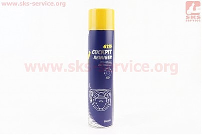 Поліроль для пластика з ароматизатором (яблуко) "Cockpit Reiniger", Аерозоль 650ml