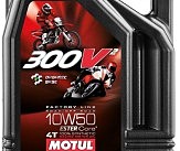 Олія для 4-х тактних двигунів 100% синтетична естерова 835841/300V2 4T FACTORY LINE ROAD/OFF ROAD SAE 10W50