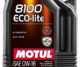 Масло моторное 100% синтетическое д/авто 841051/8100 ECO-LITE SAE 0W-16 (5L)/110379