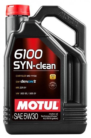 Масло моторне Technosynthese д/авто 814251/6100 SYN-CLEAN SAE 5W30 (5L)/107948