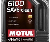Масло моторное Technosynthese д/авто 841651/6100 SAVE-CLEAN SAE 5W30 (5L)/107968