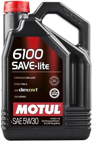 Масло моторное Technosynthese д/авто 839650/6100 SAVE-LITE SAE 5W30 (4L)/107957