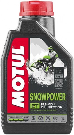 Масло для 2-х тактных двигателей Technosynthese эстеровое 812201/2T SNOWPOWER 1L/105887 У