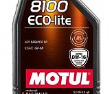 Масло моторное 100% синтетическое д/авто 841011/8100 ECO-LITE SAE 0W-16 (1L)/110376