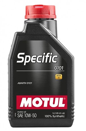 Масло моторне 100% синтетичне д/авто 110282/SPECIFIC 0101 SAE 10W50 (1L)/110282