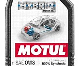 Масло моторное 100% синтетическое д/авто 333401/HYBRID SAE 0W8 (1L)/107155
