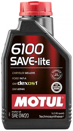 Масло моторное Technosynthese д/авто 841211/6100 SAVE-LITE SAE 0W20 (1L)/108002