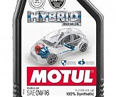 Масло моторное 100% синтетическое д/авто 333201/HYBRID SAE 0W16 (1L)/107153