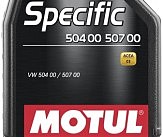 Масло моторное 100% синтетическое д/авто 838611/SPECIFIC 504 00 507 00 SAE 0W30 (1L)/107049