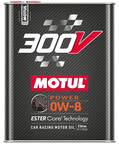 Масло моторное синтетическое д/авто 826002/300V POWER SAE 0W8 (2L)/110854