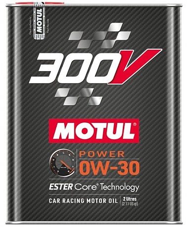 Масло моторне синтетичне д/авто 826402/300V POWER SAE 0W30 (2L)/110856