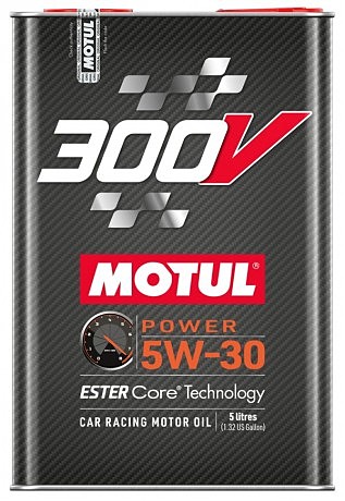 Масло моторное синтетическое д/авто 826551/300V POWER SAE 5W30 (5L)/110815
